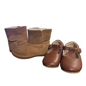 Bundle of toddler girl shoes, UGGS